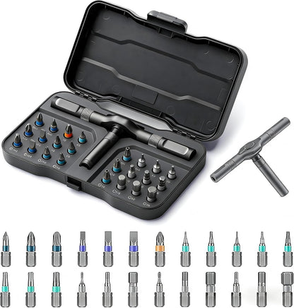 iMartFun™ Magnetic Ratchet Screwdriver Set