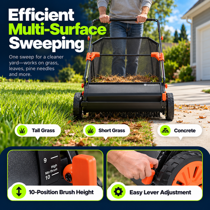 The Sweeper For Your Lawn