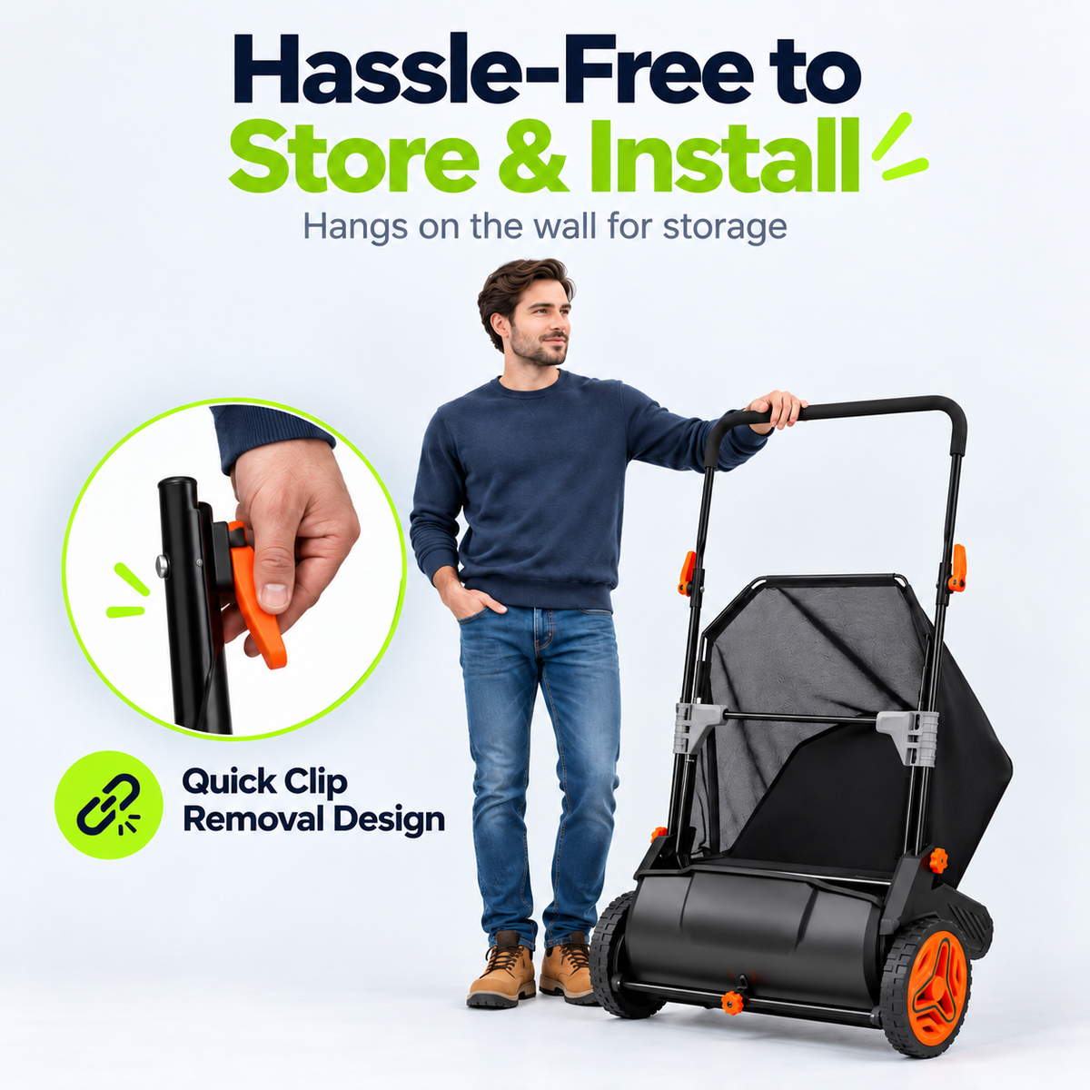 The Sweeper For Your Lawn