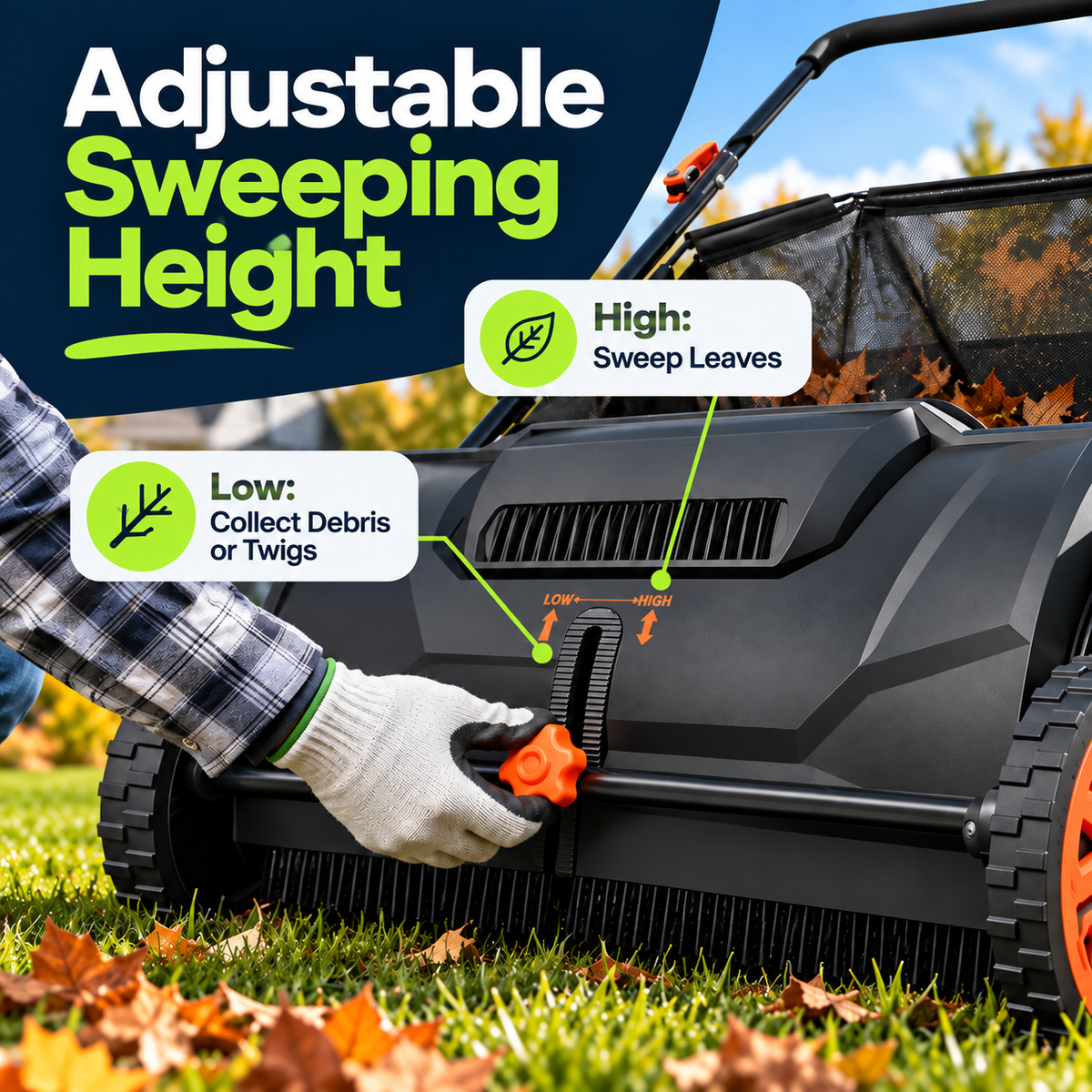 The Sweeper For Your Lawn