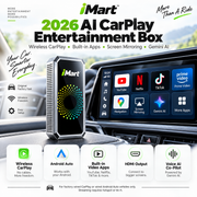 Wireless CarPlay AI Box – Netflix, YouTube & TikTok