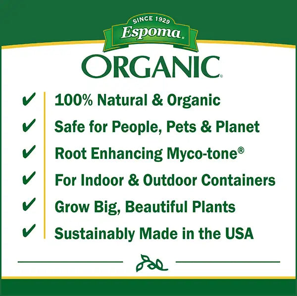 Espoma AP8 8QT Organic Pot Mix