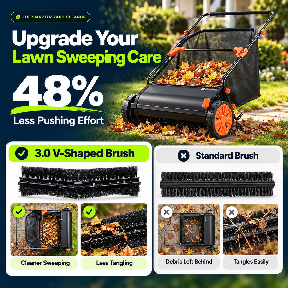 The Sweeper For Your Lawn