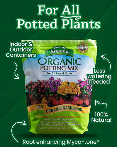 Espoma AP8 8QT Organic Pot Mix